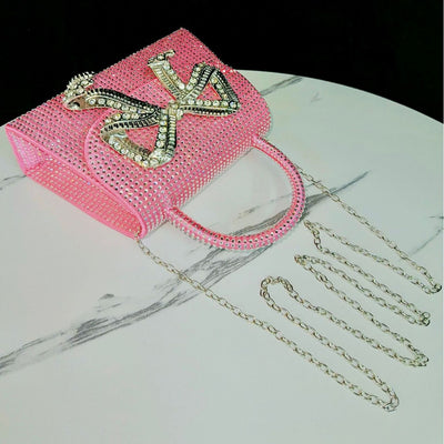 Shaylla Rhinestone Bag