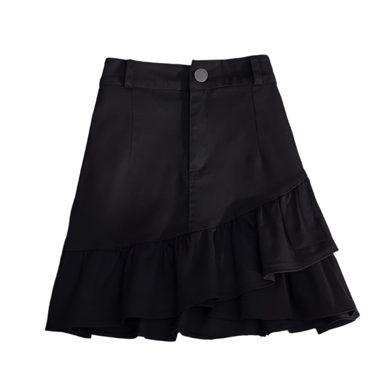 Elyse Ruffles Mini Skirt