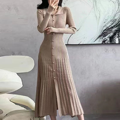 Estelle Hollow Long Sleeved Dress
