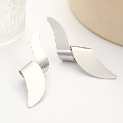 Geometric Metal Earrings