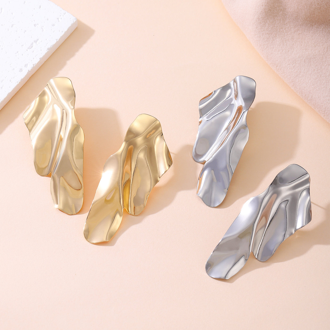 Geometric Metal Earrings