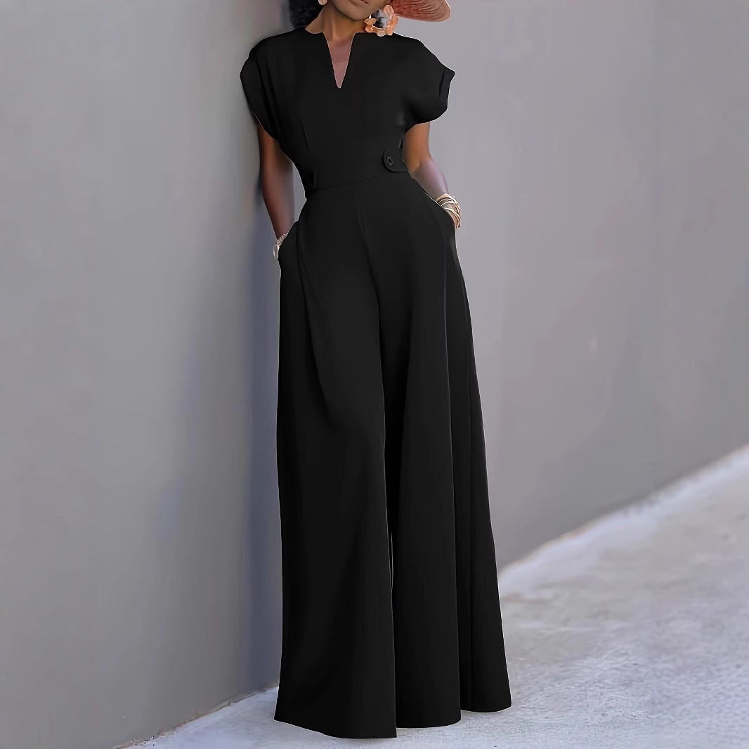 I Am The Boss Wide Leg Jumpsuit