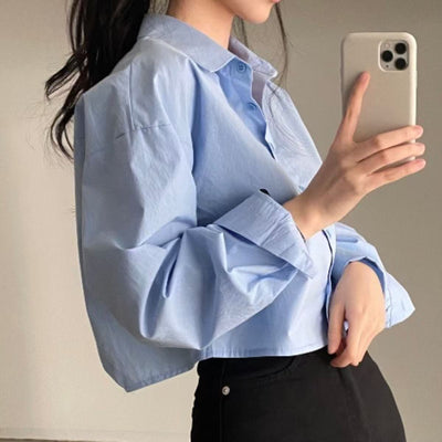 Freida Back Slit Shirt