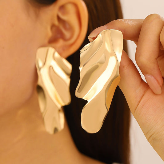 Geometric Metal Earrings