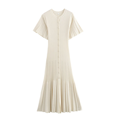 Loose Sleeve Knit Dress
