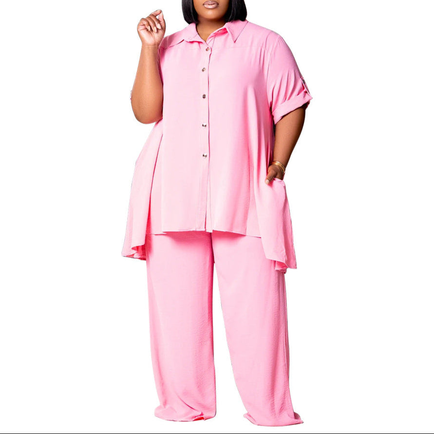 Tasia Wide Leg Pants Set