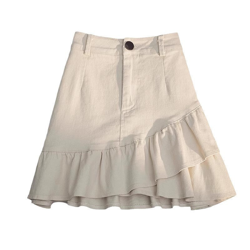 Elyse Ruffles Mini Skirt