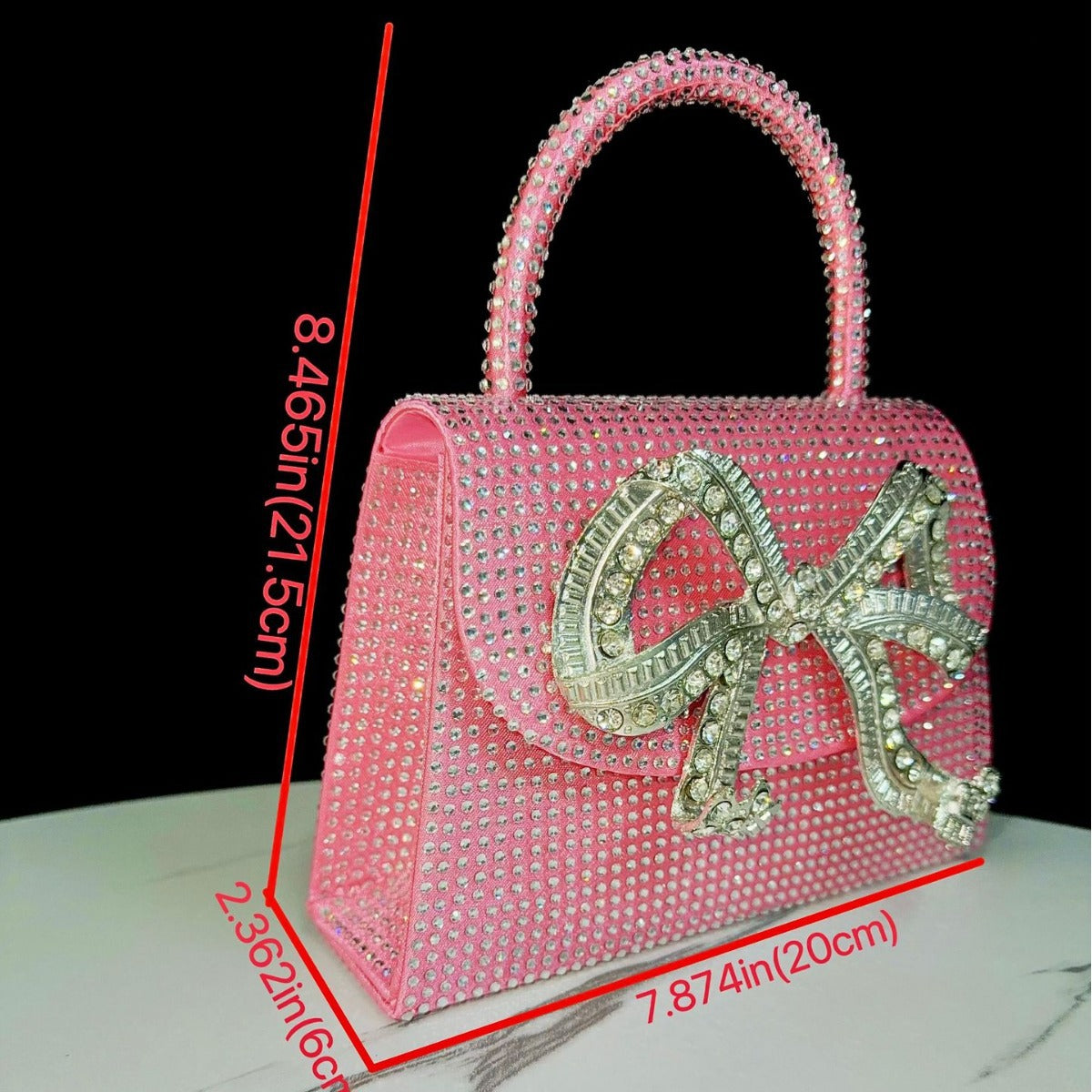 Shaylla Rhinestone Bag