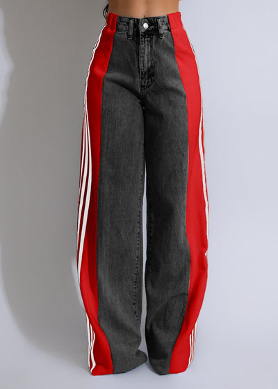 High Waist Three Stripe