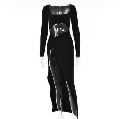 Evelyn Split Dress