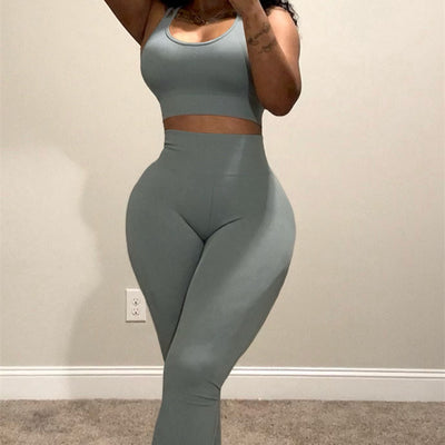Camisole & Flare Leggings Set