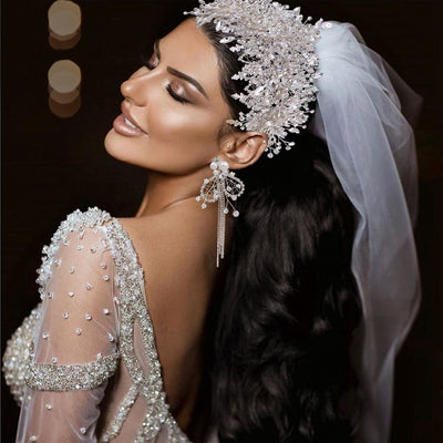 Bridal Handmade Crystal Tiara