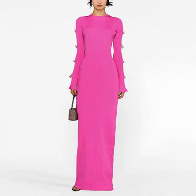 Ella-Rose Bow Hollow Dress