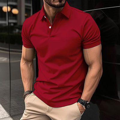 Men's Classic Polo Shirt – Elegant, Comfortable, and Timeless Style