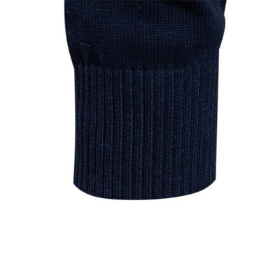 Men's Colorblock Patterned Sweater – Stylish Warmth with Modern Design