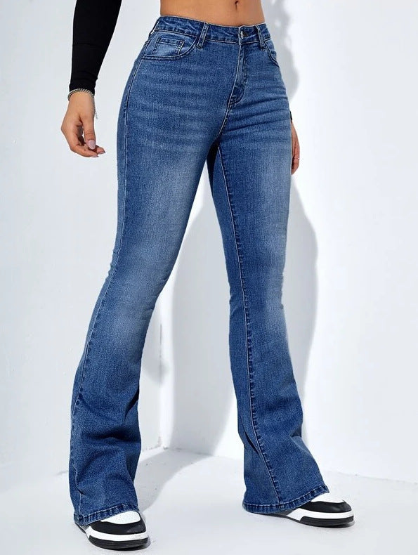 High Waisted Flare Jeans