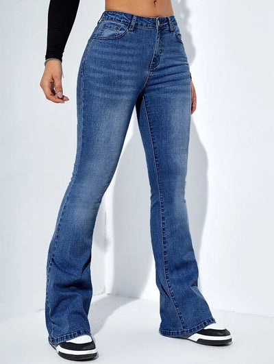 High Waisted Flare Jeans