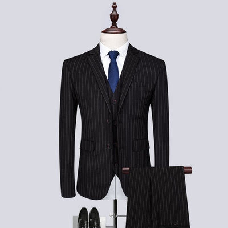 Premium All-Season Formal Suit - Modern Classic for Weddings & Special Occasions