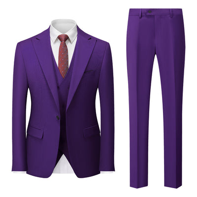 Emerald Majesty Three-Piece Suit - Custom Shades & Sizes