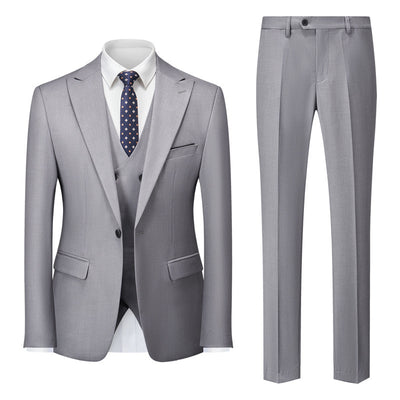 Emerald Majesty Three-Piece Suit - Custom Shades & Sizes