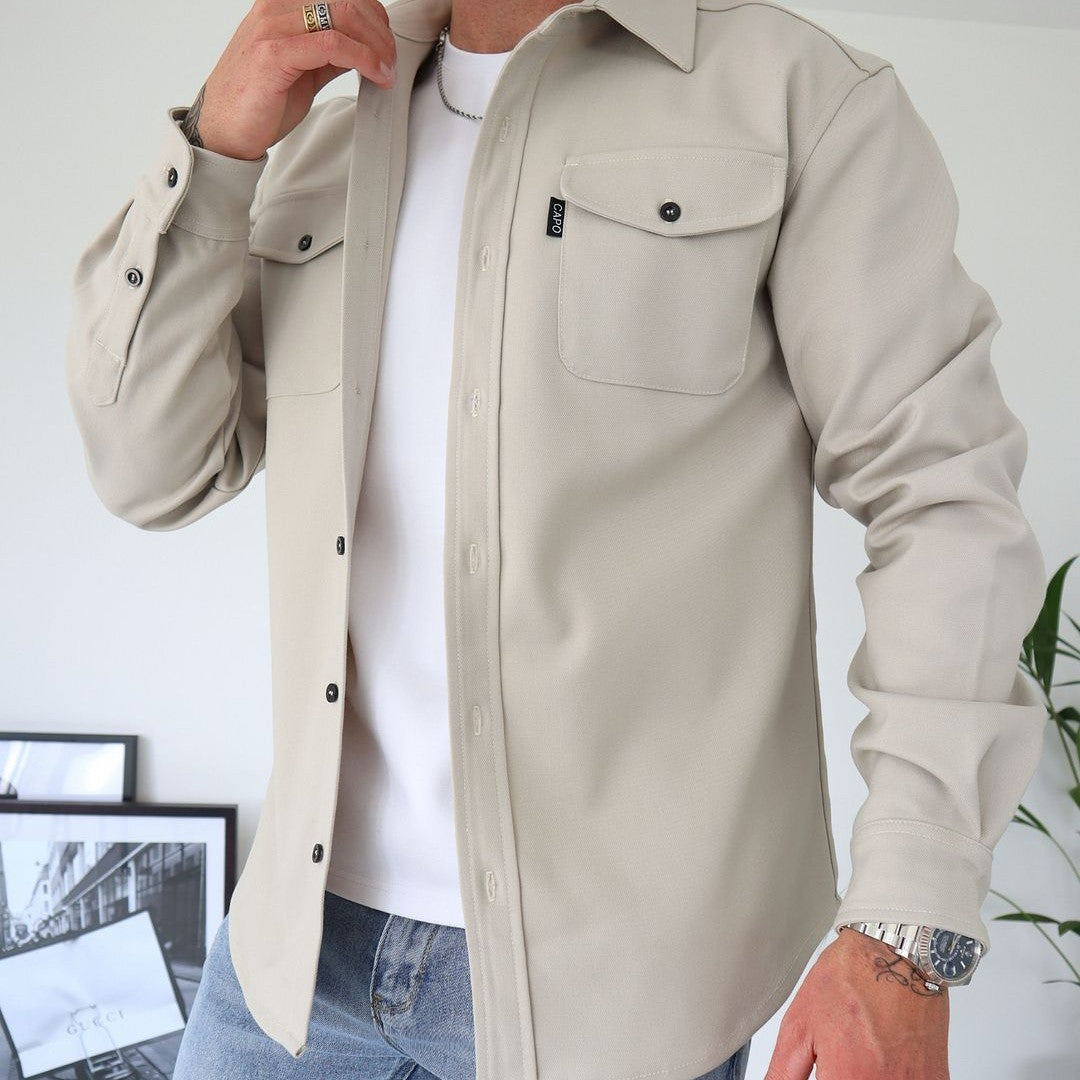 Men’s Classic Fit Casual Shirt with Flap Pocket – Versatile, Stylish & Comfortable