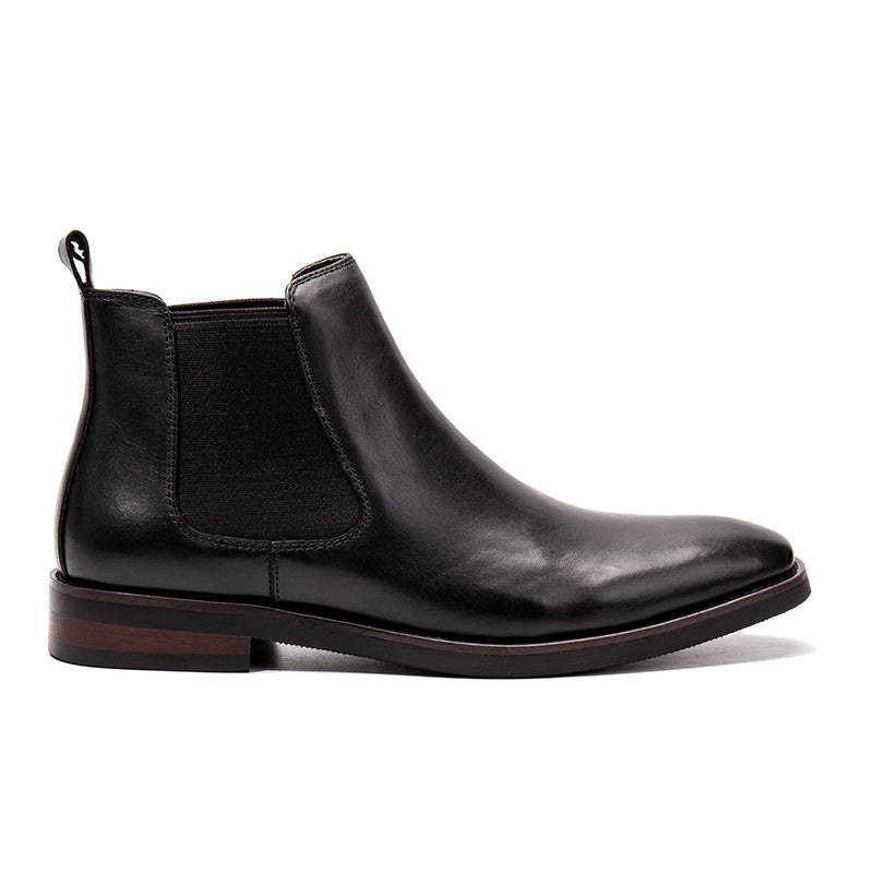 Luxury Brown Leather Ankle Boots – Elegant, Modern & Versatile