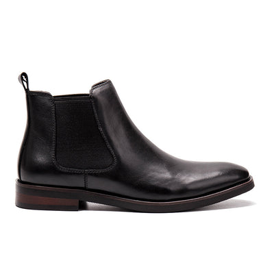 Luxury Brown Leather Ankle Boots – Elegant, Modern & Versatile