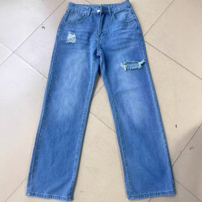 Basic Ripped Jeans