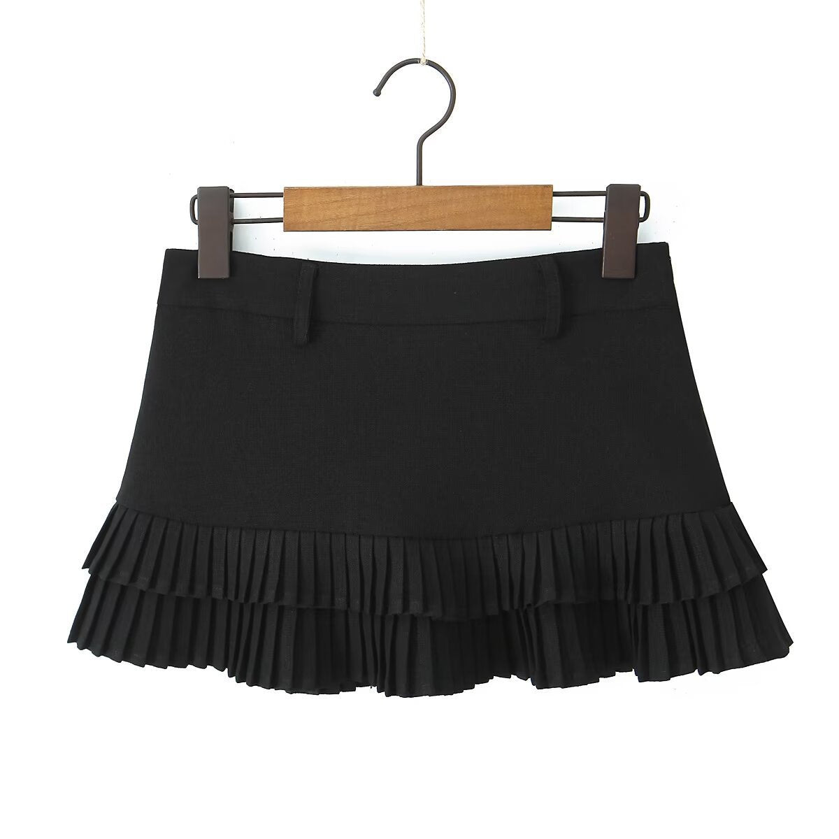 Pleated Mini Skirt