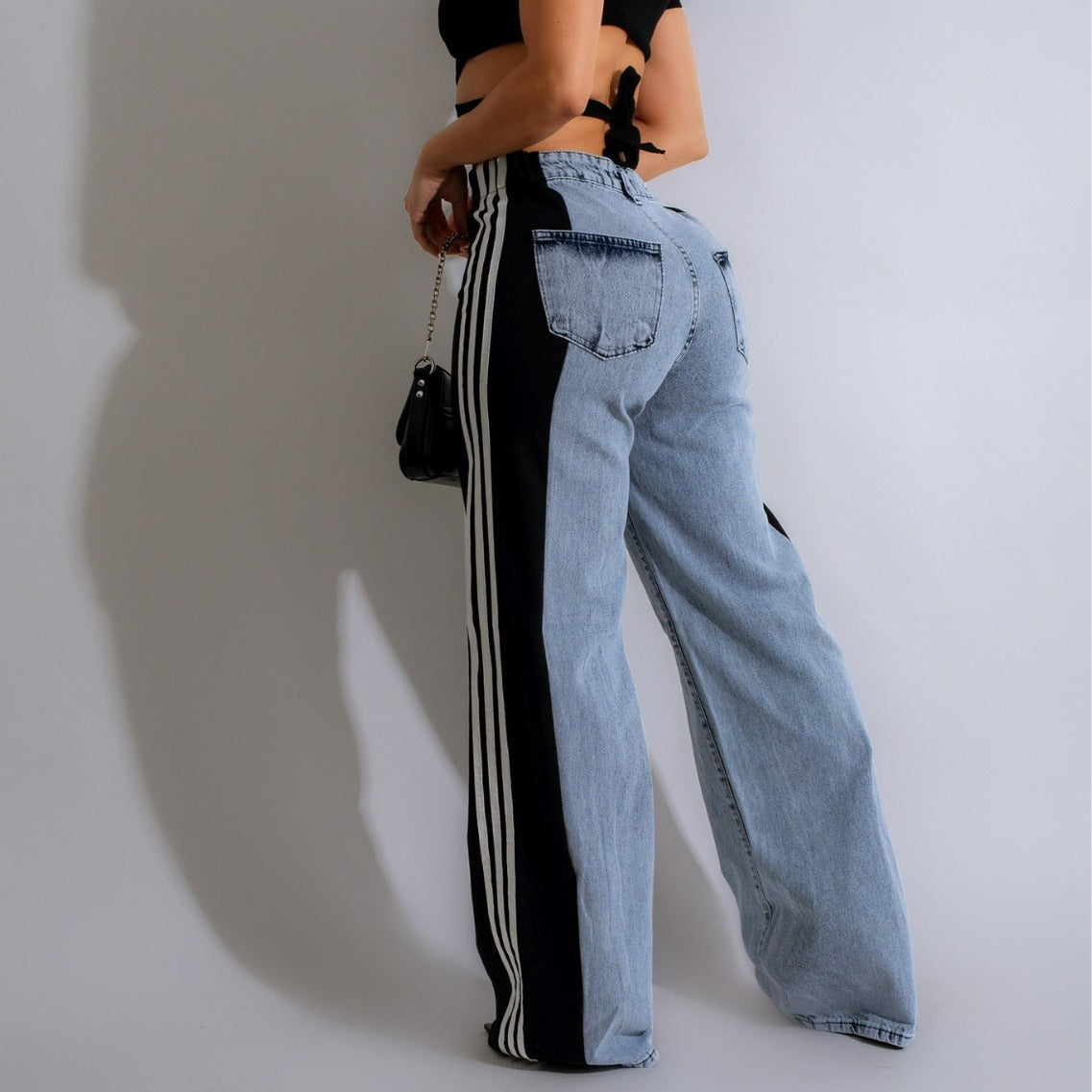 High Waist Three Stripe