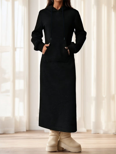 Long Sleeved Hoodie Dress