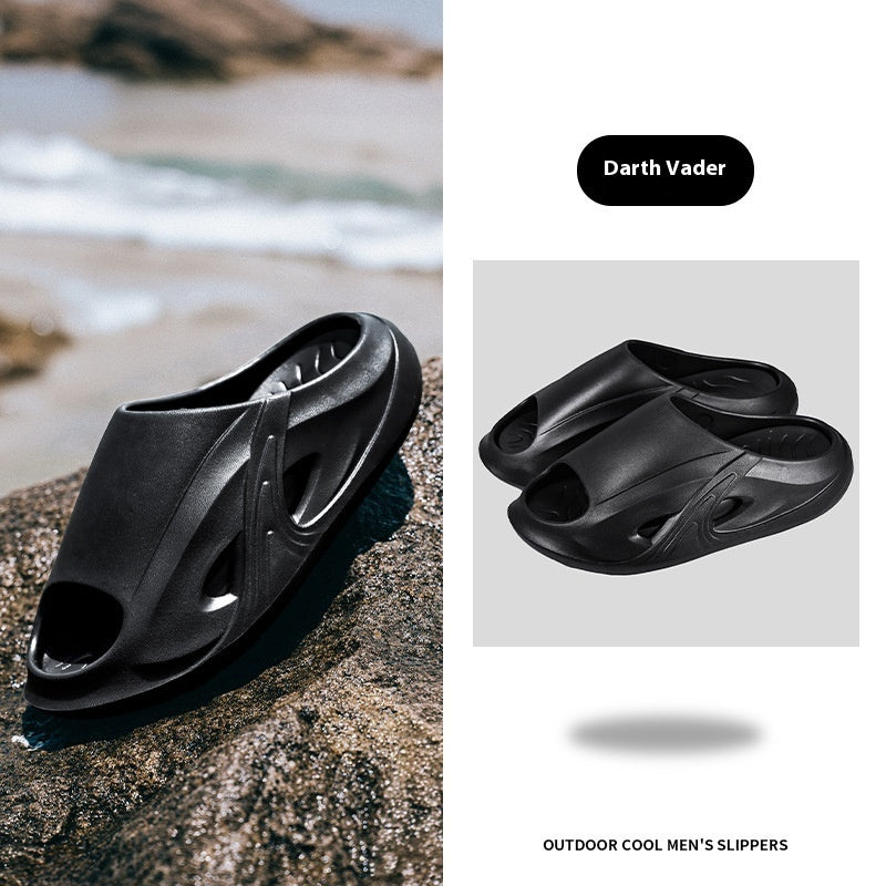 Men's Slippers Home Outdoor Non-slip Deodorant Soft Bottom