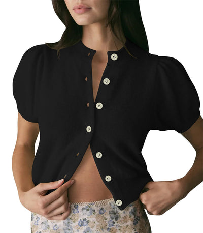 Bubble Short Sleeved Cardigan