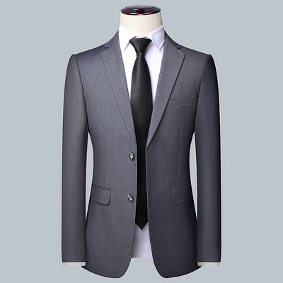 Men's Classic Three-Piece Suit - Business Formal