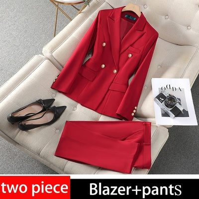 Formal Pants Suit Set