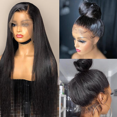 Straight Human Hair Lace Wig