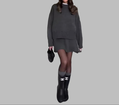 Sally Sweater Skirt Set