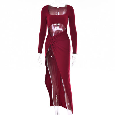 Evelyn Split Dress