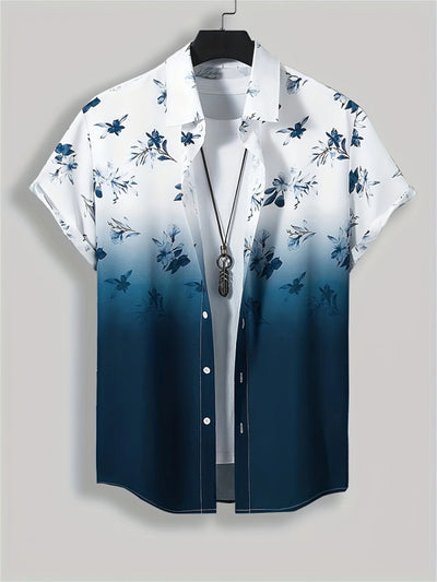 Men's 3D Printed All-matching Retro Fashion Shirt