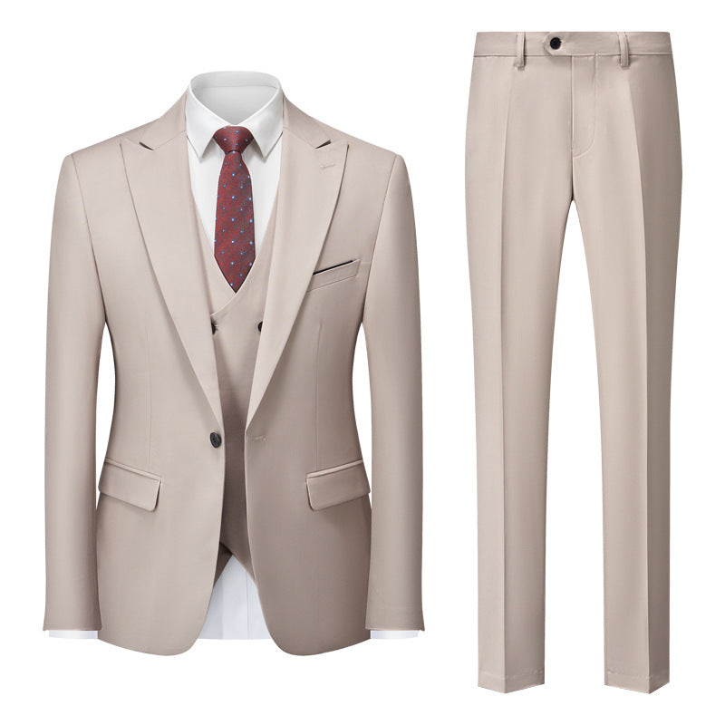 Emerald Majesty Three-Piece Suit - Custom Shades & Sizes