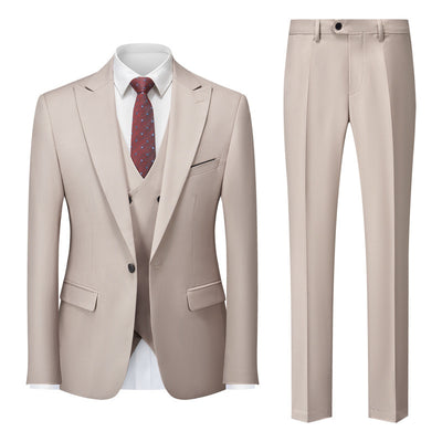 Emerald Majesty Three-Piece Suit - Custom Shades & Sizes