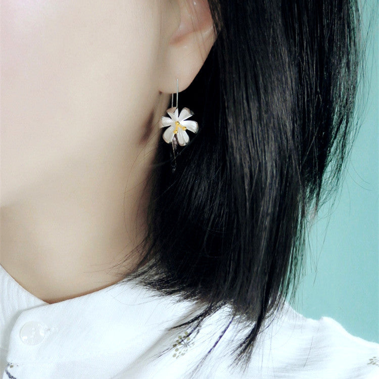 Lotus Flower Earrings