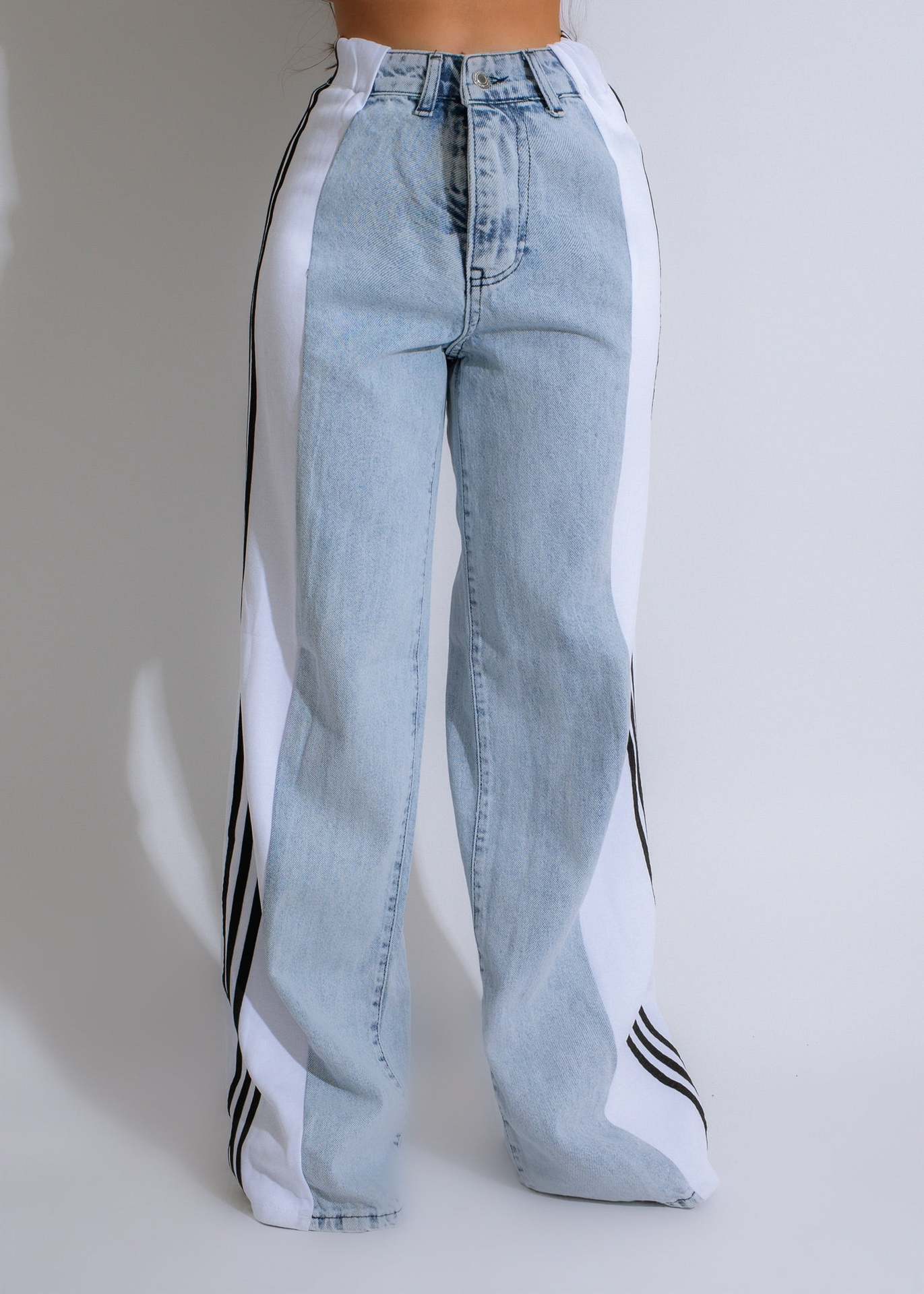 High Waist Three Stripe