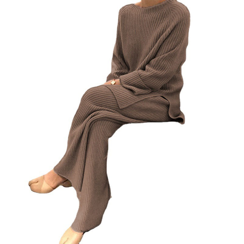 Kayla Knit Two-piece Lounge Set