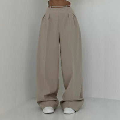 Straight-leg Trousers