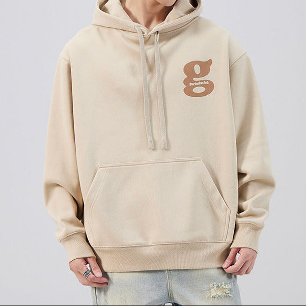 Men's Cozy Oversized Hoodie with Graphics & Kangaroo Pocket – Casual Streetwear Essential