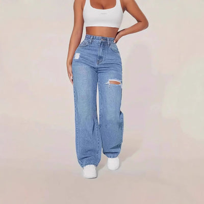 Basic Ripped Jeans