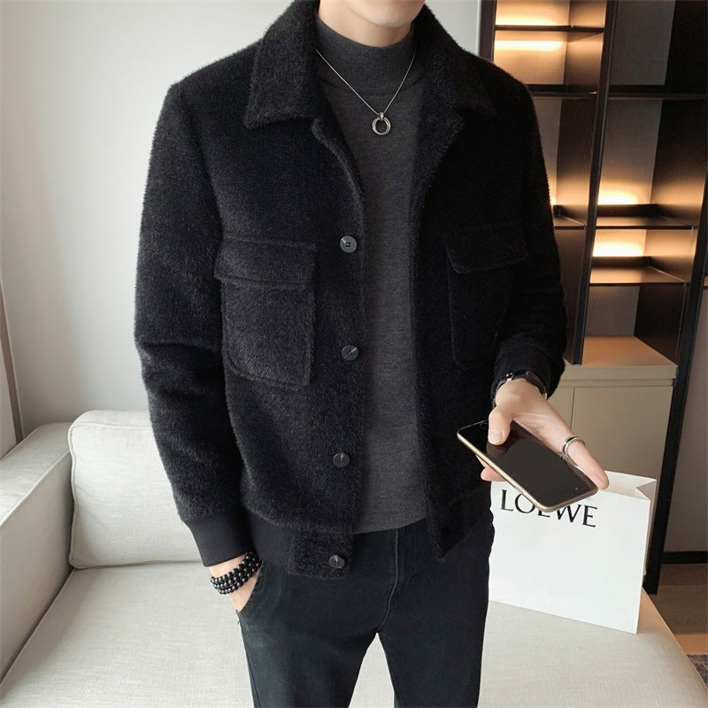 Cozy Luxe Oversized Wool-Blend Jacket – Effortless Style for Cold Days