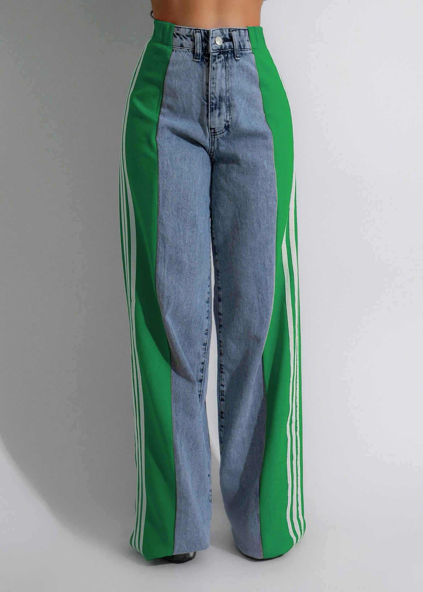 High Waist Three Stripe