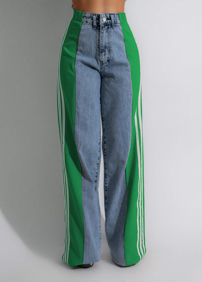 High Waist Three Stripe